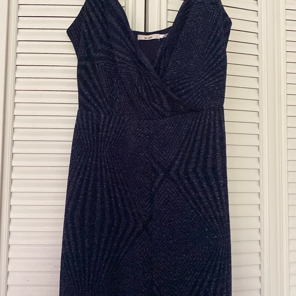 Elegant Navy Blue Dress